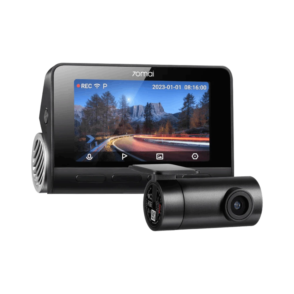 ست دوربین جلو و عقب خودروی سوِنتی مِی مدل 70mai 4K A810 HDR Dash Cam