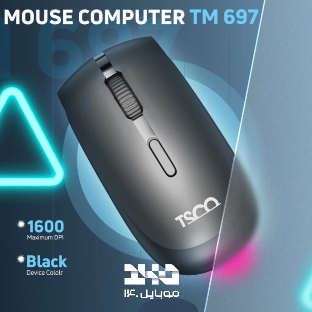 ماوس بی‌سیم تسکو مدل TM 697W