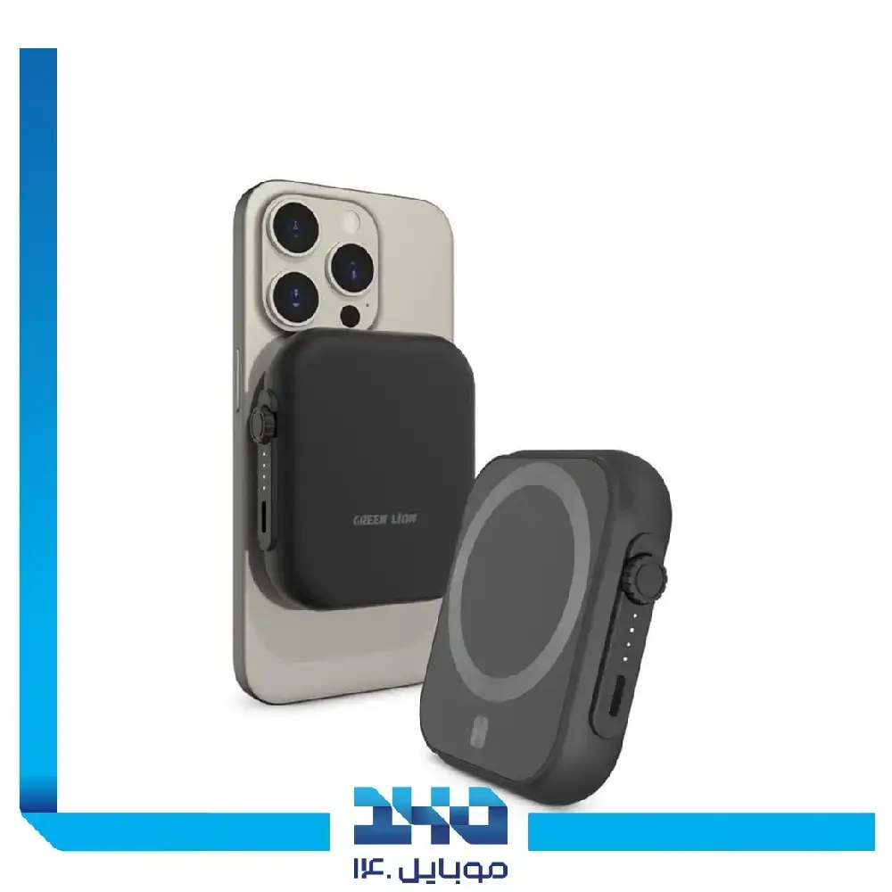 پاور بانک مگ‌سیف گرین لاین 5000 mAh مدل Trio