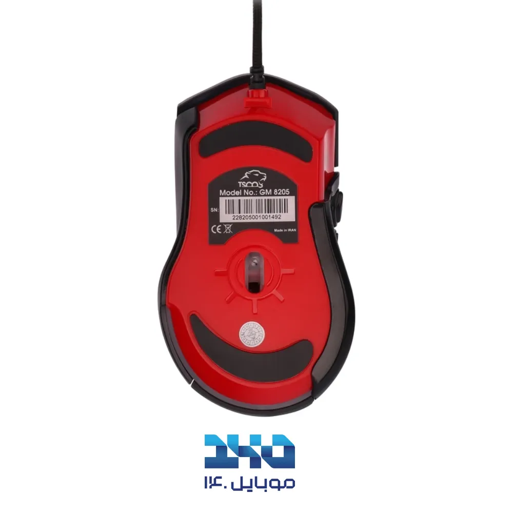 کیبورد و موس گیمینگ تسکو مدل GKM 8205