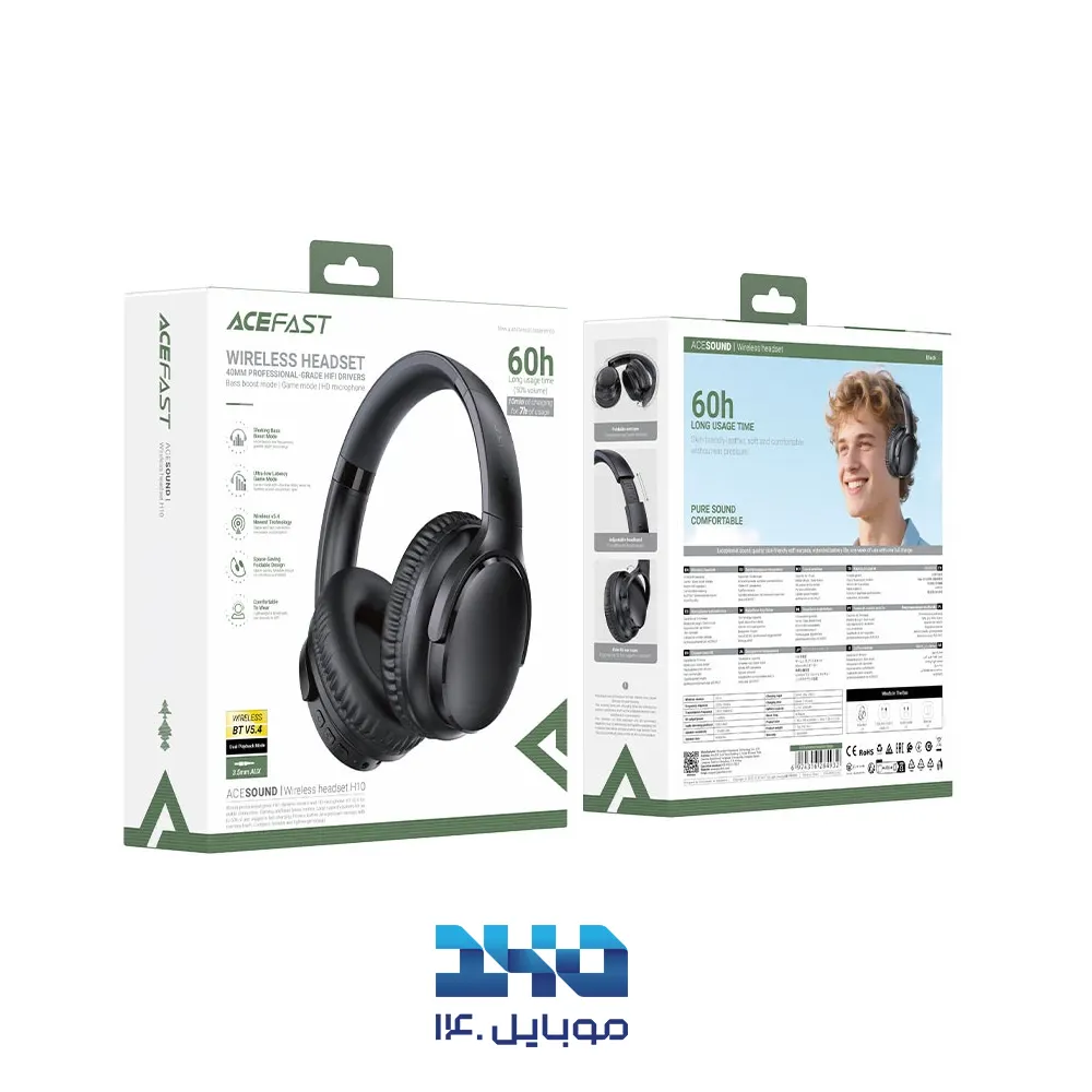 هدفون بی سیم ایس فست مدل H10