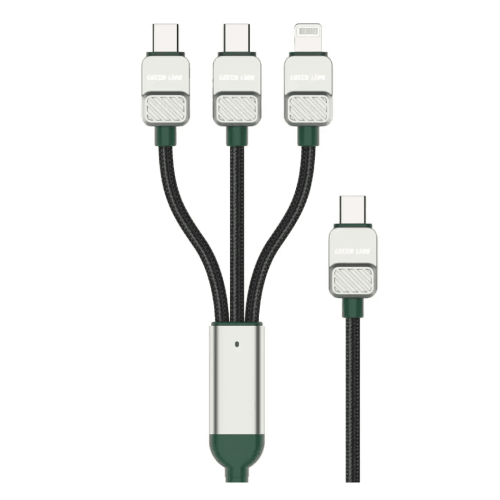 کابل 3 در 1 گرین‌ لاین مدل (GN3N1ECCGNBK)