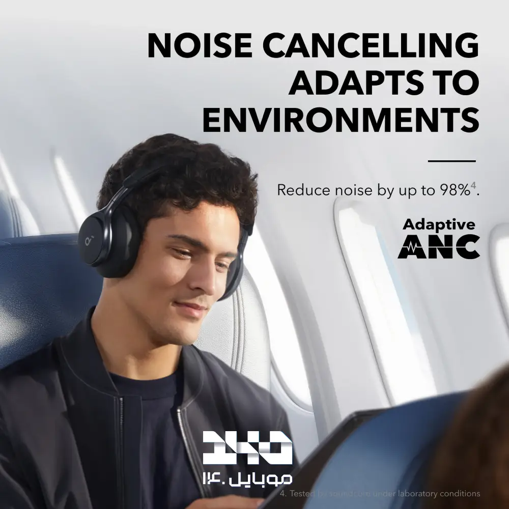 هدفون بلوتوثی نویز کنسلینگ انکر مدل Soundcore Space One A3035031