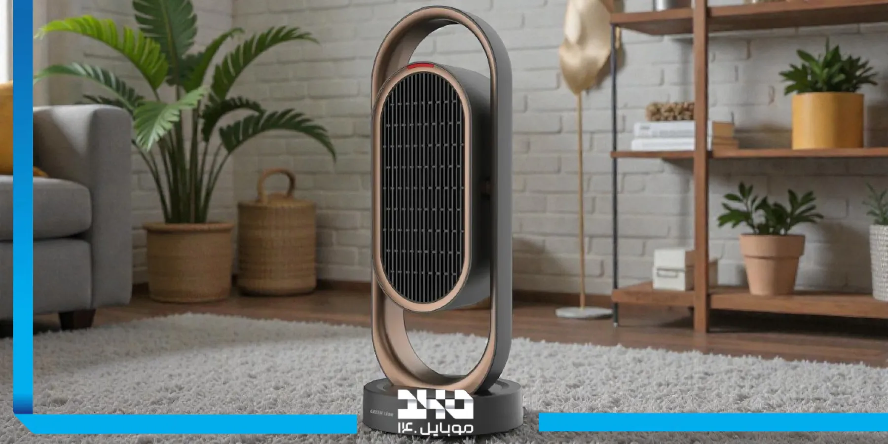 معرفی بخاری برقی فندار گرین لاین Heater Power؛ گرمایش سریع با کنترل از راه دور