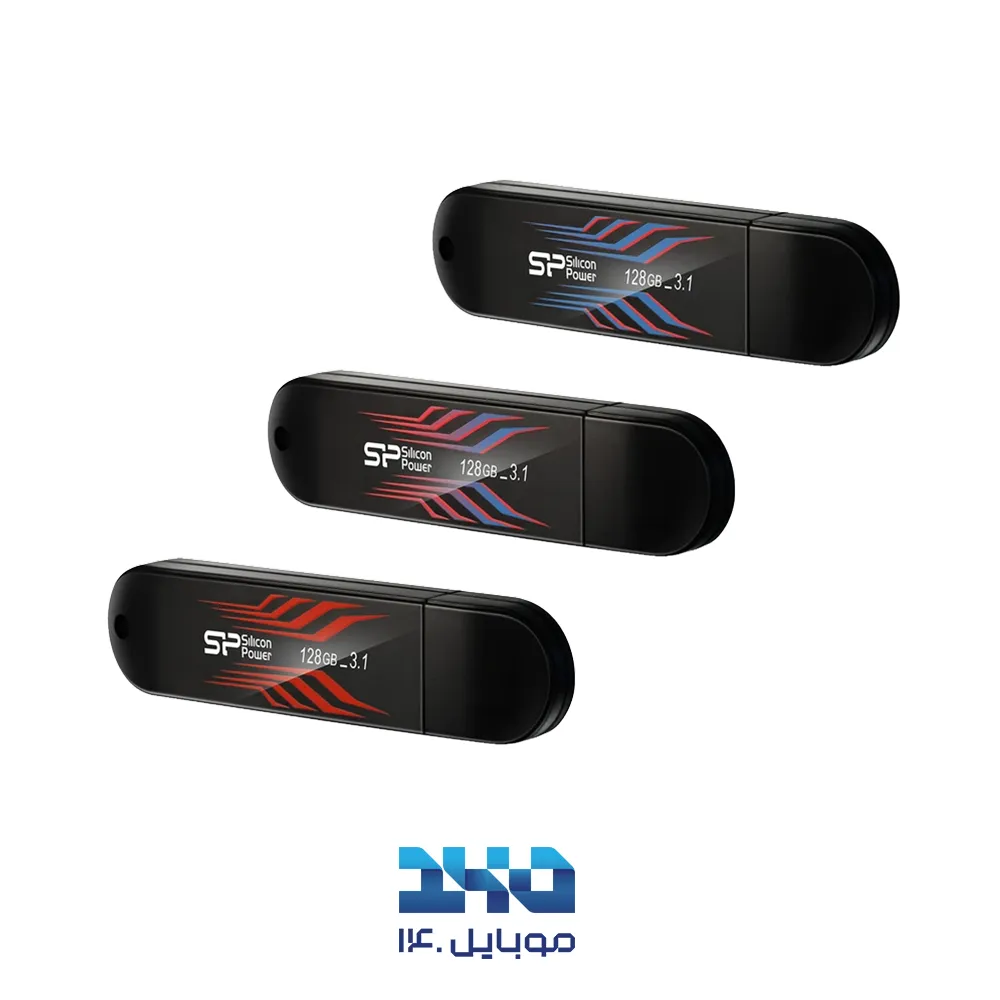 فلش مموری سیلیکون پاور مدل Blaze B10 ظرفیت 128 گیگابایت