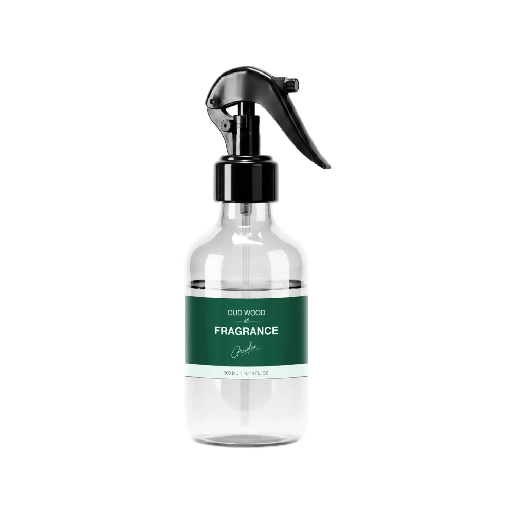 اسپری خوشبوکننده گرین لاین مدل Oud Wood ظرفیت 300 میلی‌لیتر