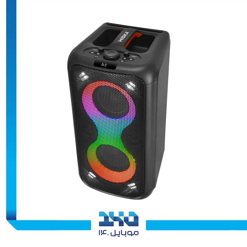 اسپیکر بلوتوثی قابل حمل هیسکا مدل 1020 party box