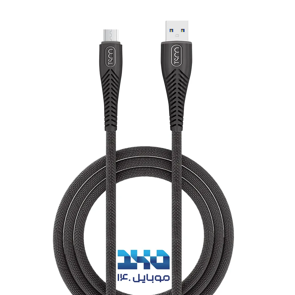 کابل شارژ USB-A به microUSB تسکو مدل TCA 351 با طول 1 متر