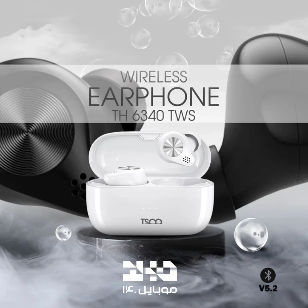 ایربادز بی‌سیم تسکو مدل TH 6340 TWS