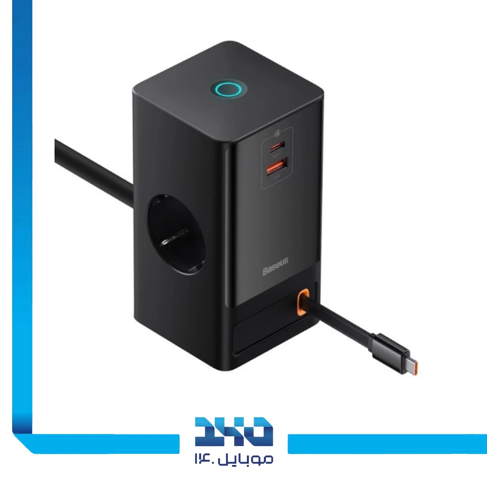 شارژر رومیزی 65 وات بیسوس مدل PowerCombo Digital