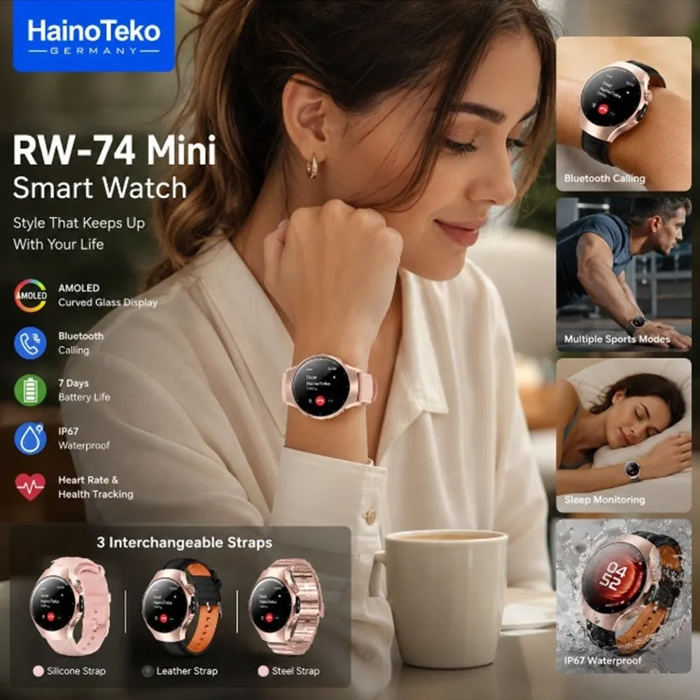 ساعت هوشمند هاینو تکو مدل RW-74 Mini