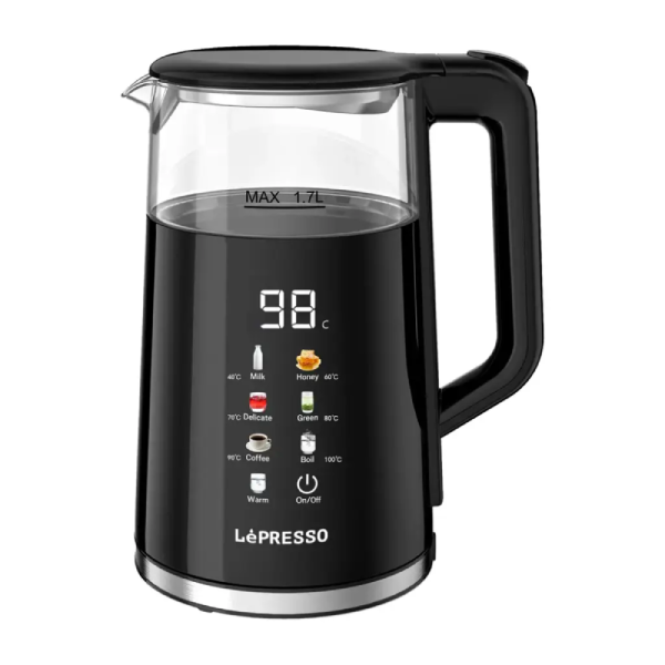کتری برقی لپرسو با نمایشگر چند دمایی