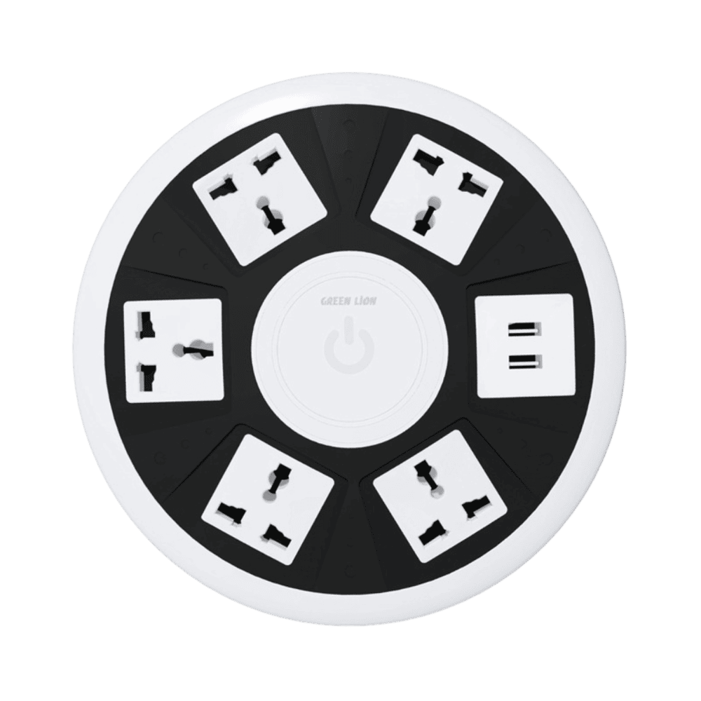 چندراهی برق 7 در 1 گرین لاین مدل Power Socket