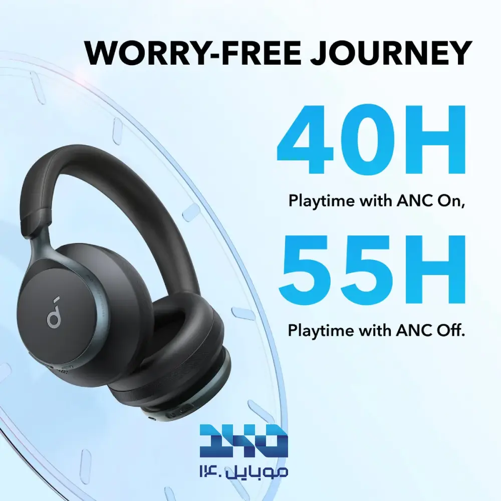 هدفون بلوتوثی نویز کنسلینگ انکر مدل Soundcore Space One A3035031