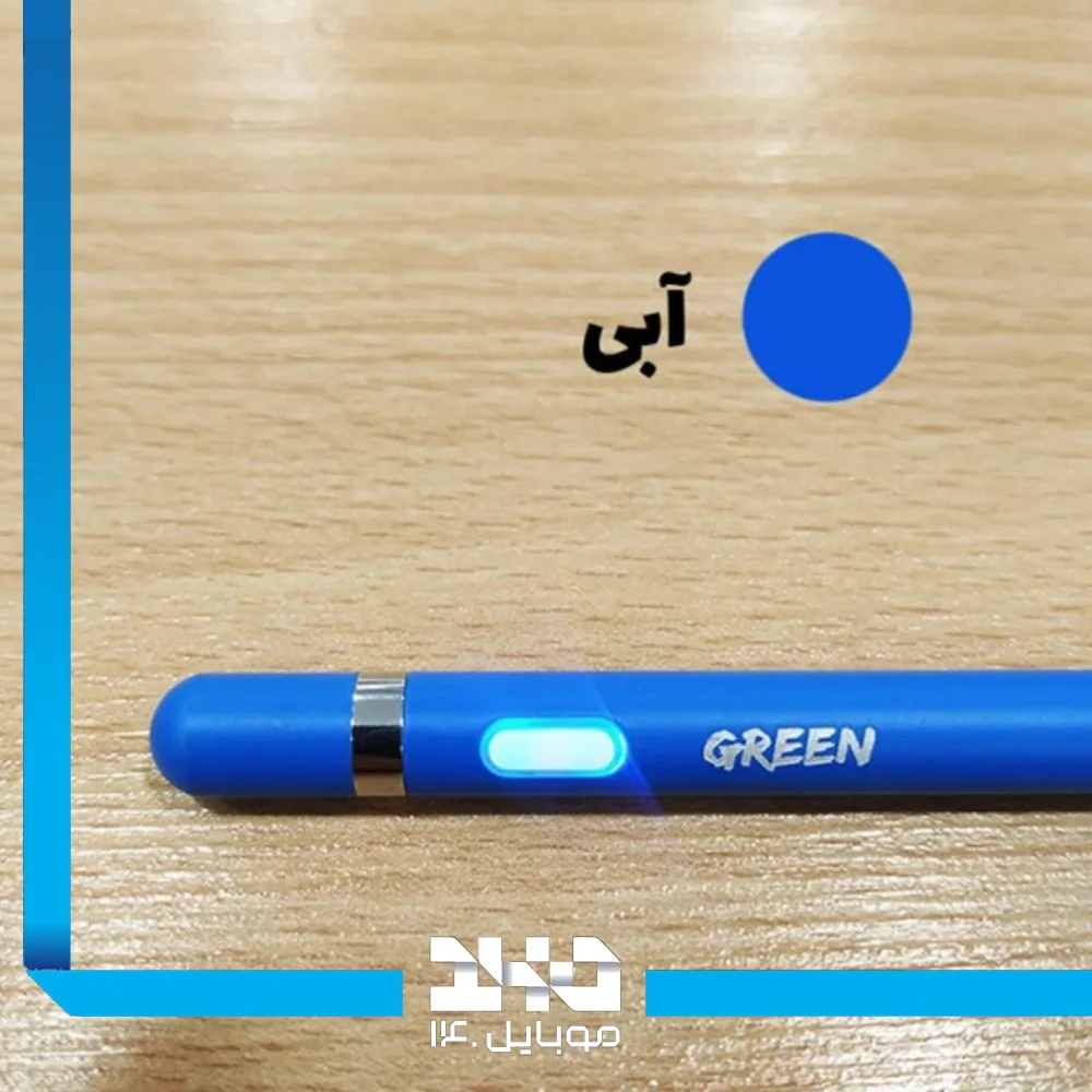 قلم لمسی گرین لاین مدل (Universal Touch Pen) با باتری 100mAh و نوک 1.45 میلی‌متر