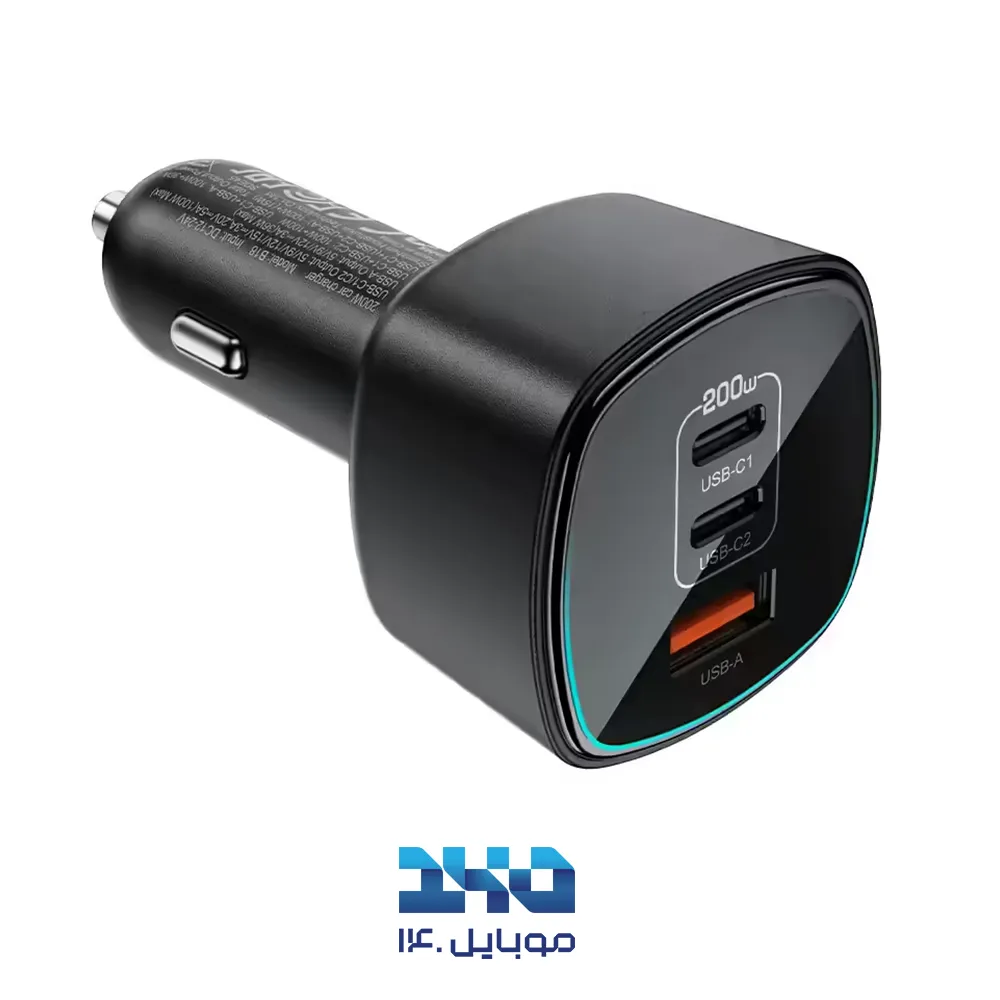 شارژر فندکی 200 وات ایس فست مدل B18