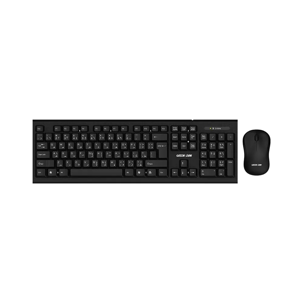 کیبورد و ماوس بی سیم گرین لاین مدل Wireless Keyboard And Mouse
