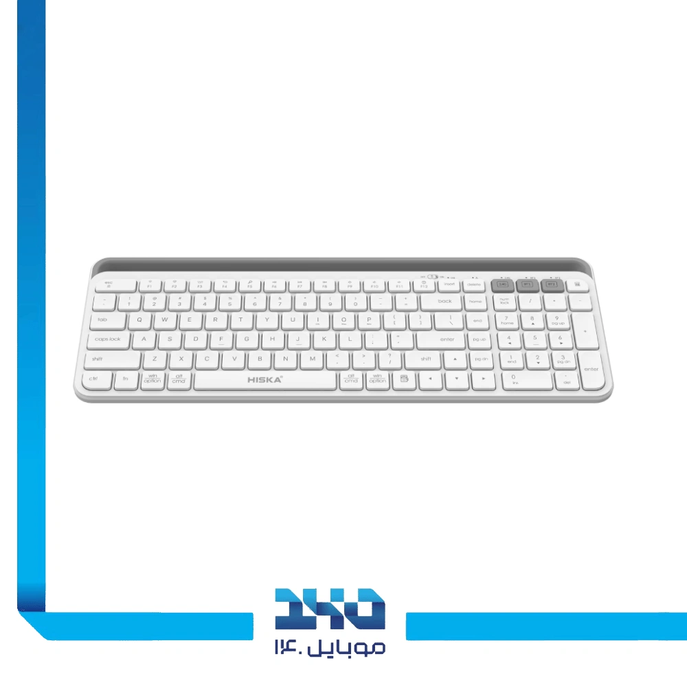کیبورد بی‌سیم هیسکا مدل HX-KE255
