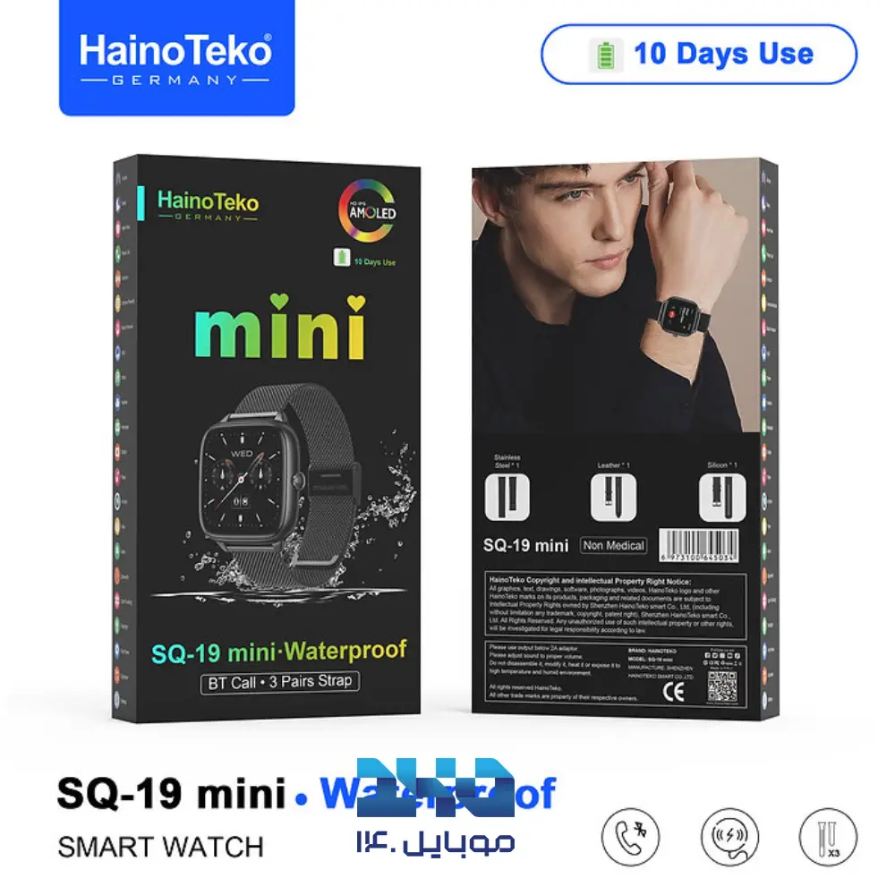 ساعت هوشمند هاینو تکو مدل SQ-19 Mini