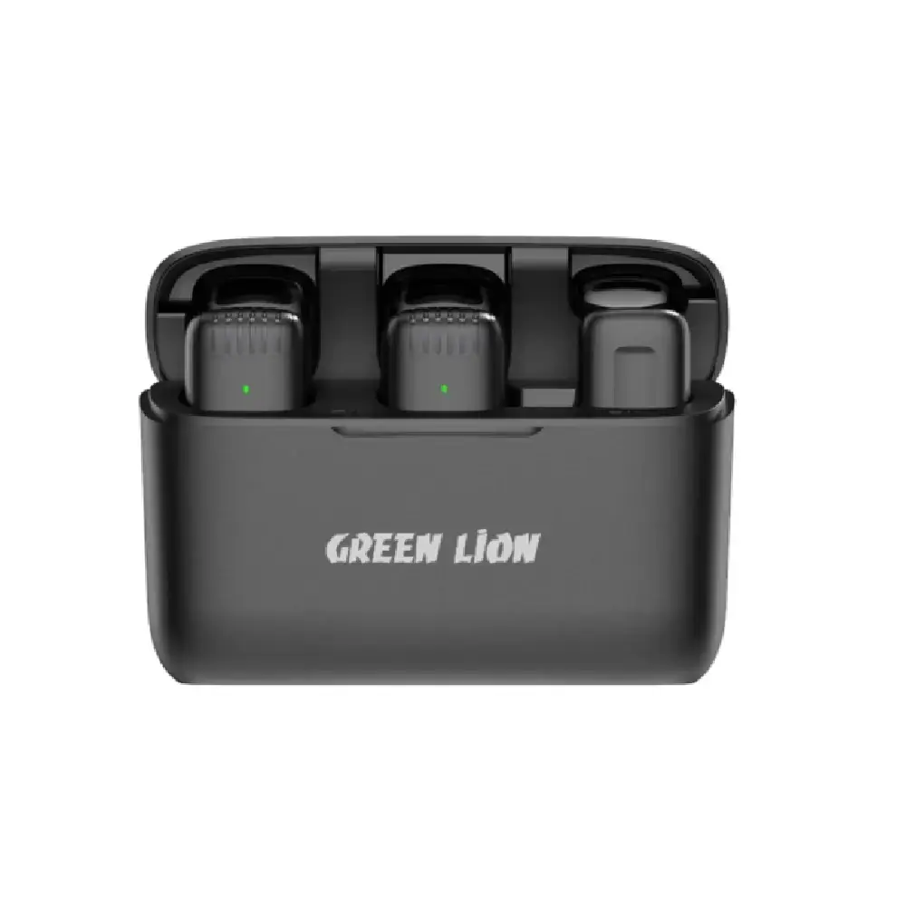 میکروفون بی‌سیم گرین لاین مدل GN2WMICLGBK (لایتنینگ) | 1 به 2
