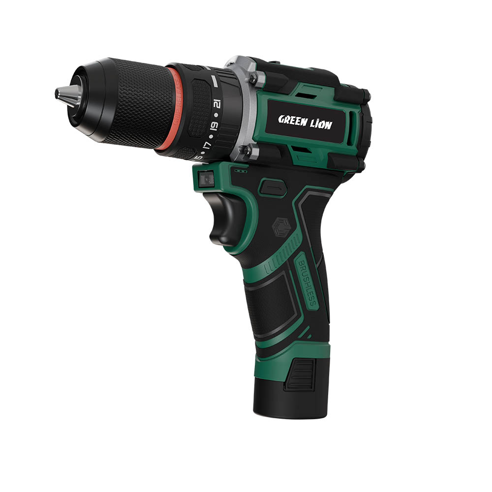 دریل چکشی شارژی گرین لاین مدل (GD-13 Power Pro)