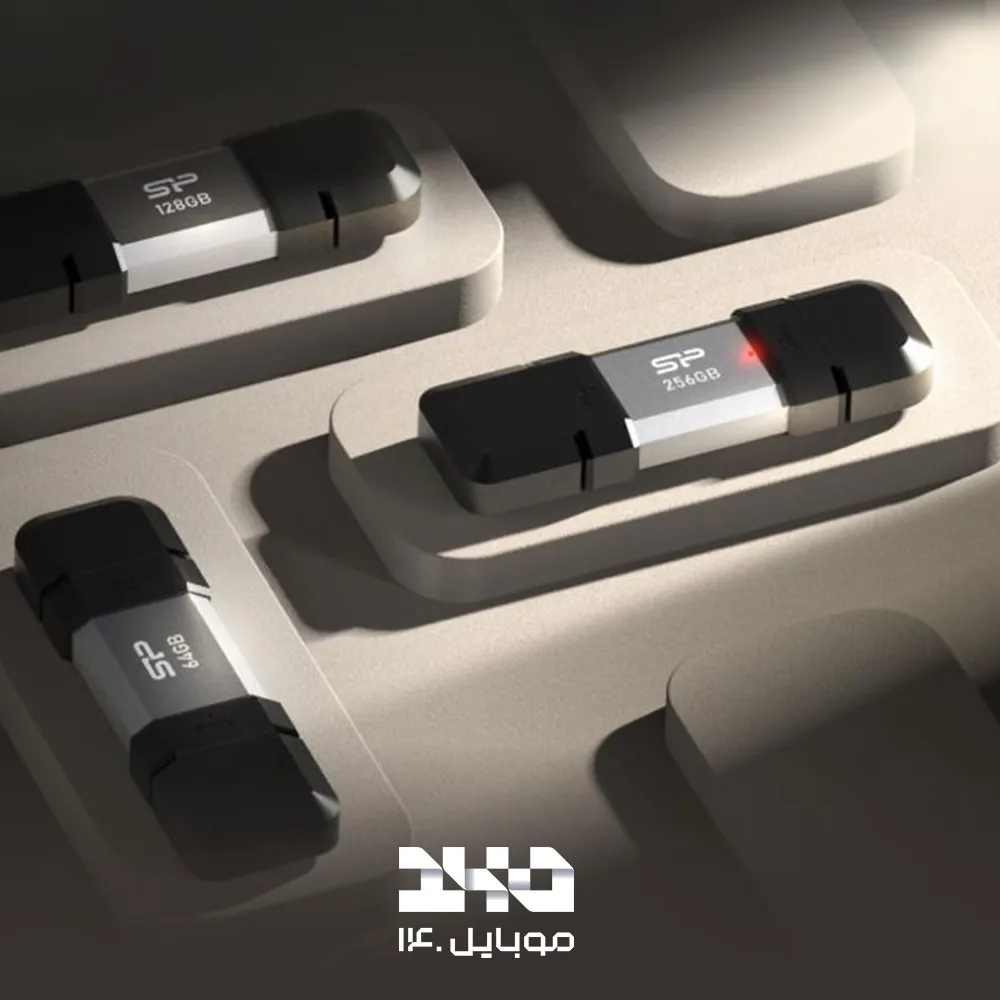 فلش مموری سیلیکون پاور مدل Mobile C51 ظرفیت 64 گیگابایت