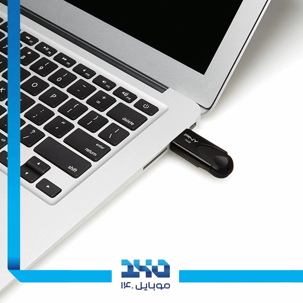 فلش مموری پی ان وای مدل Attache 4 ظرفیت 16 گیگابایت با رابط USB 2.0