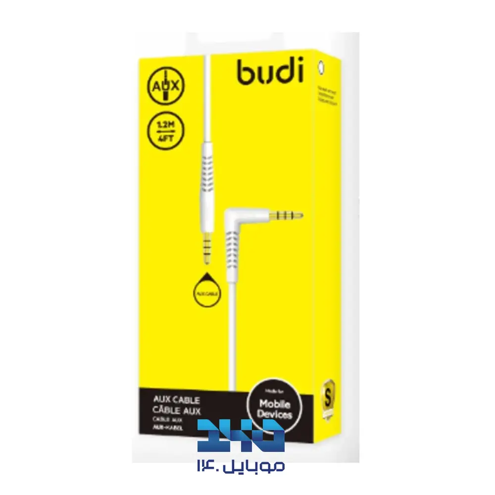 کابل تبدیل AUX به AUX بودی مدل DC150X9012 طول 1.2 متر