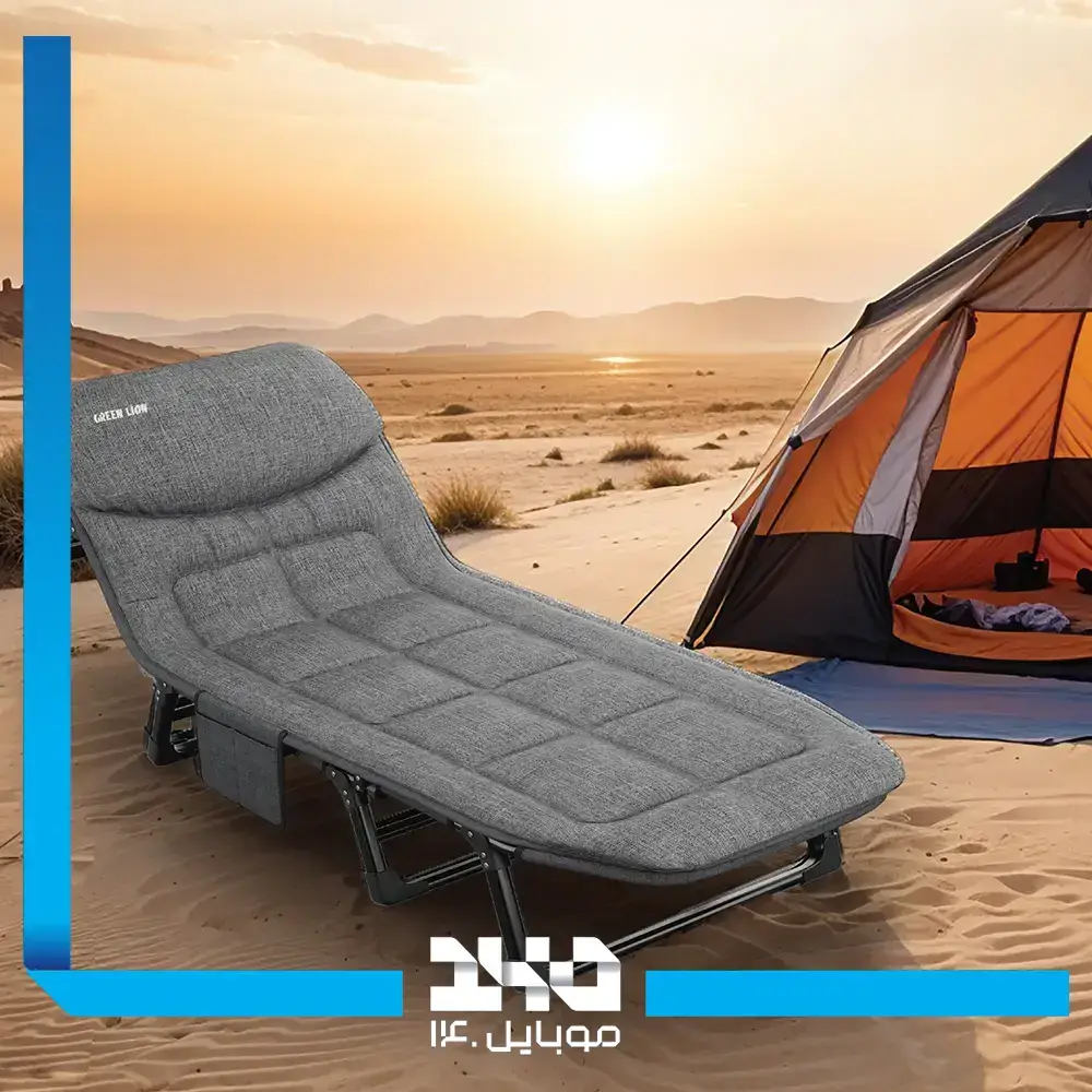 تخت کمپینگ تاشو گرین لاین مدل Foldable Camping Bed