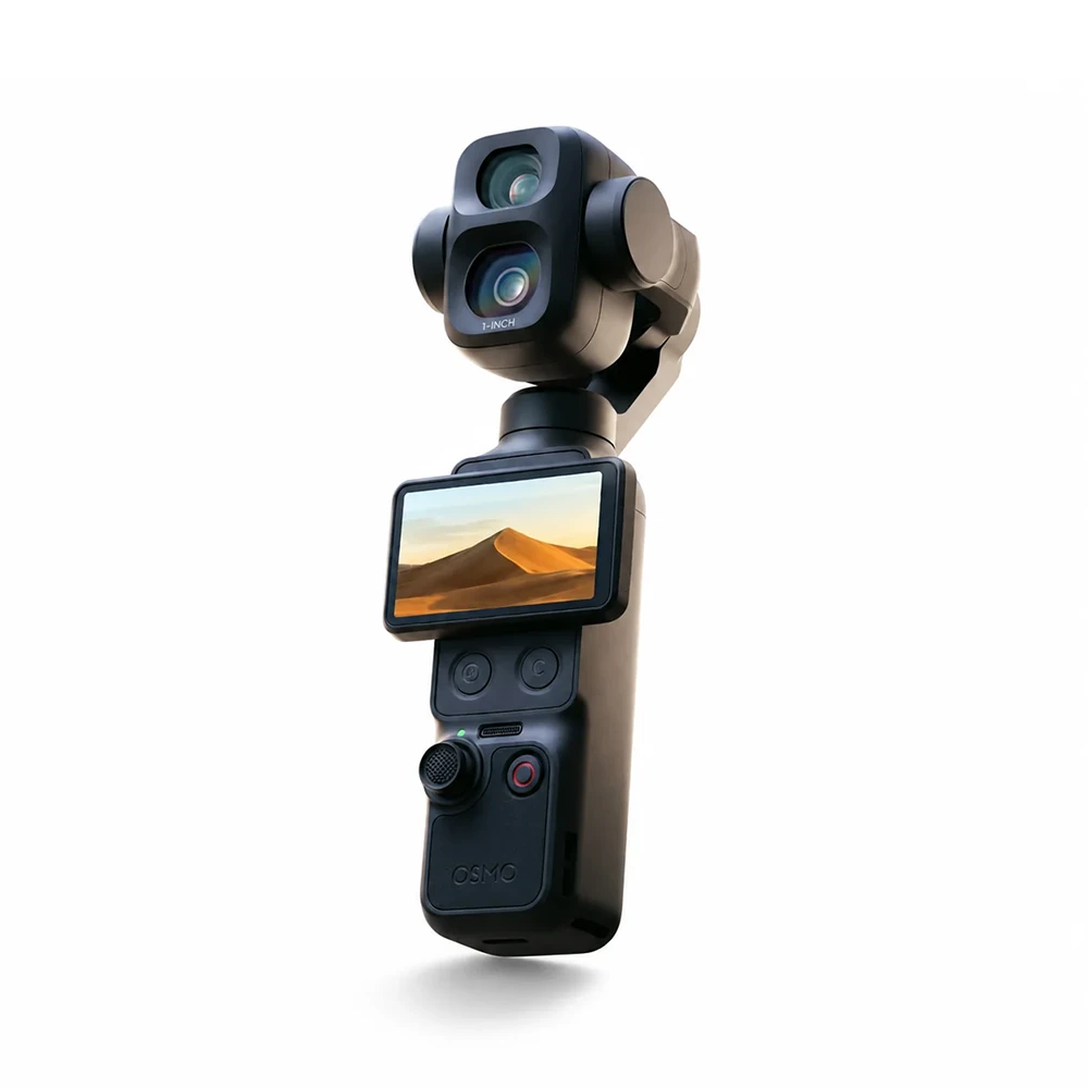 دوربین فیلم‌برداری گیمبال‌دار دی‌ جی‌ آی مدل Osmo Pocket 4P نسخه Vlog Combo