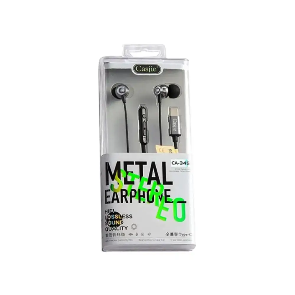 هندزفری سیمی تایپ سی کاسجی مدل CA-345-C