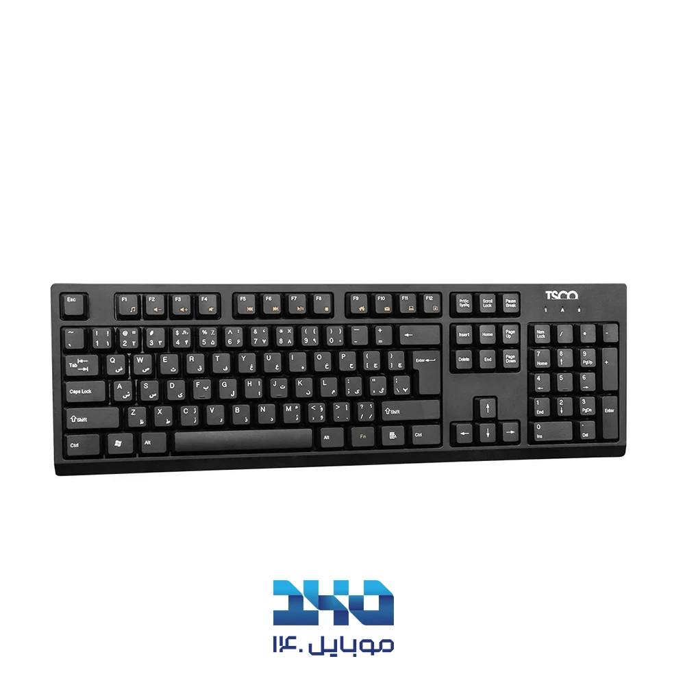 کیبورد و ماوس بی‌سیم تسکو مدل TKM 7019W
