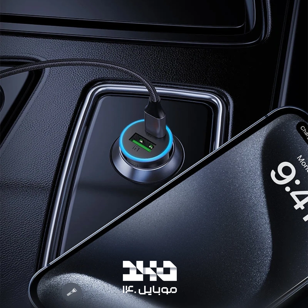 شارژر فندکی ایس فست مدل B15 توان 65 وات