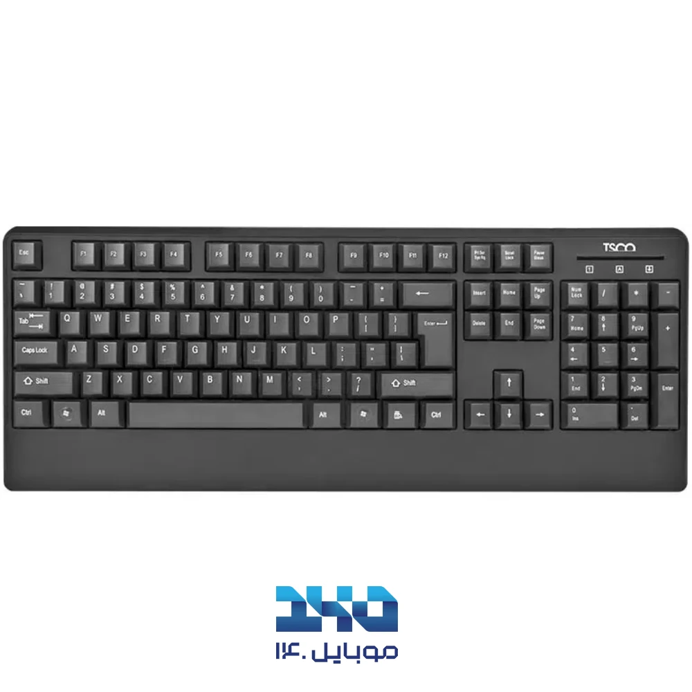 کیبورد و ماوس بی‌سیم تسکو مدل (TKM 7022)