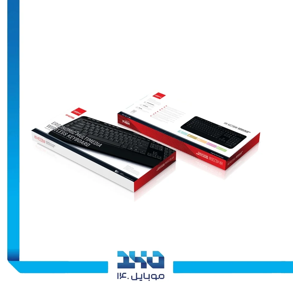 کیبورد بیسیم هیسکا مدل HX-KE235W