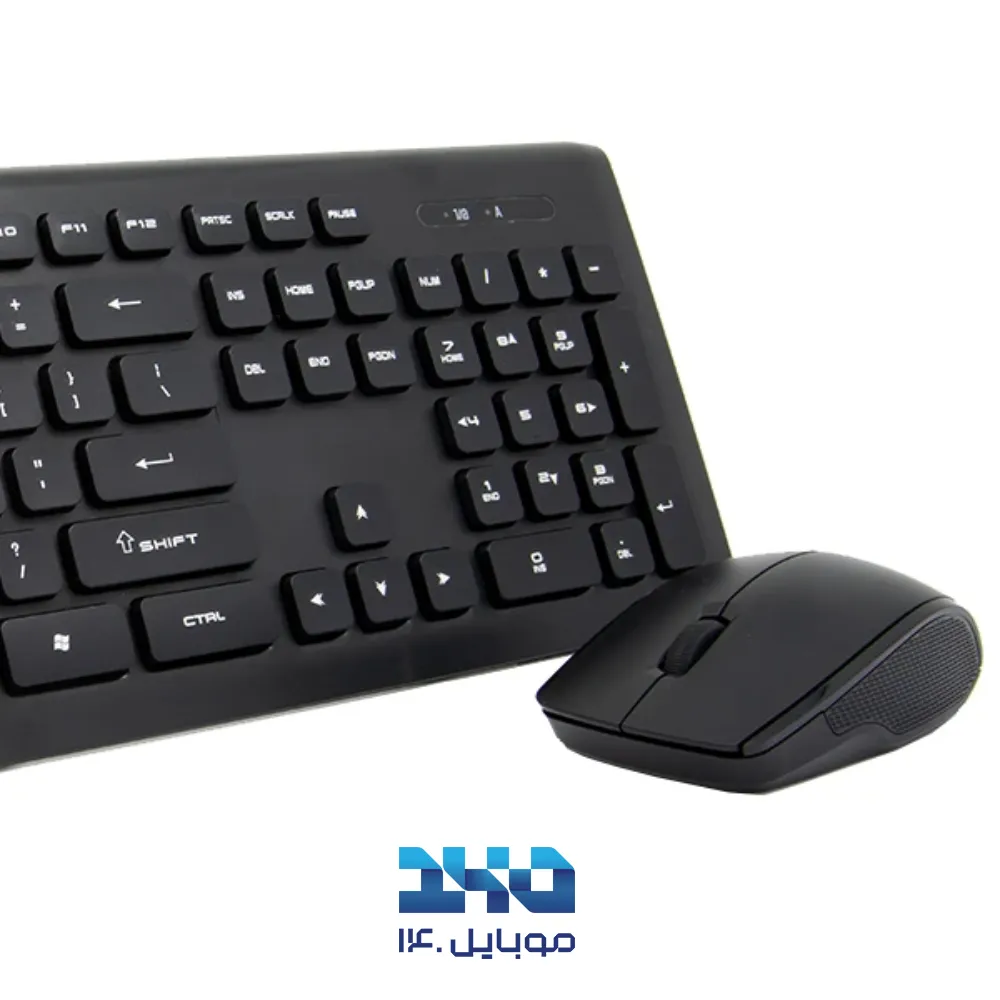 کیبورد و ماوس بی سیم تسکو مدل TKM 7018