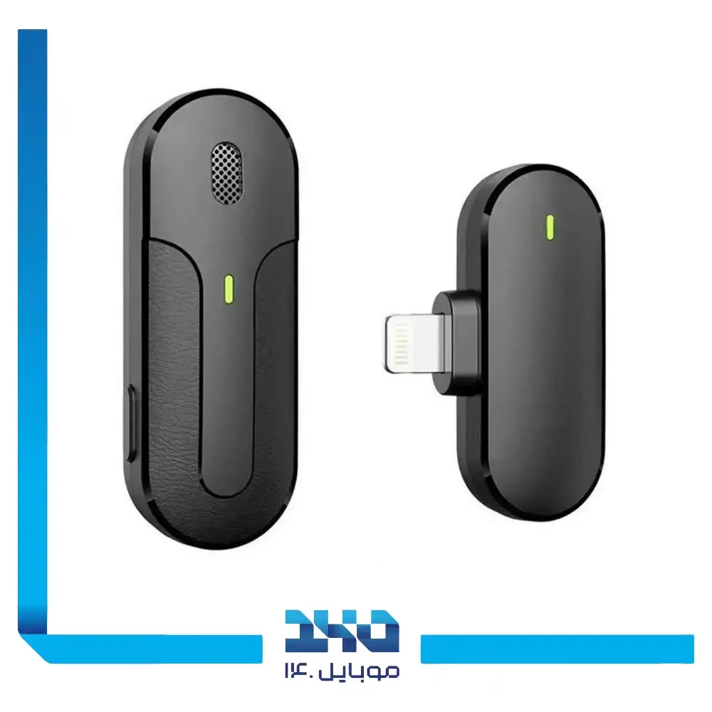 میکروفون بی‌سیم گرین لاین مدل GNWMICTYCBK (تایپ سی) | 1 به 1