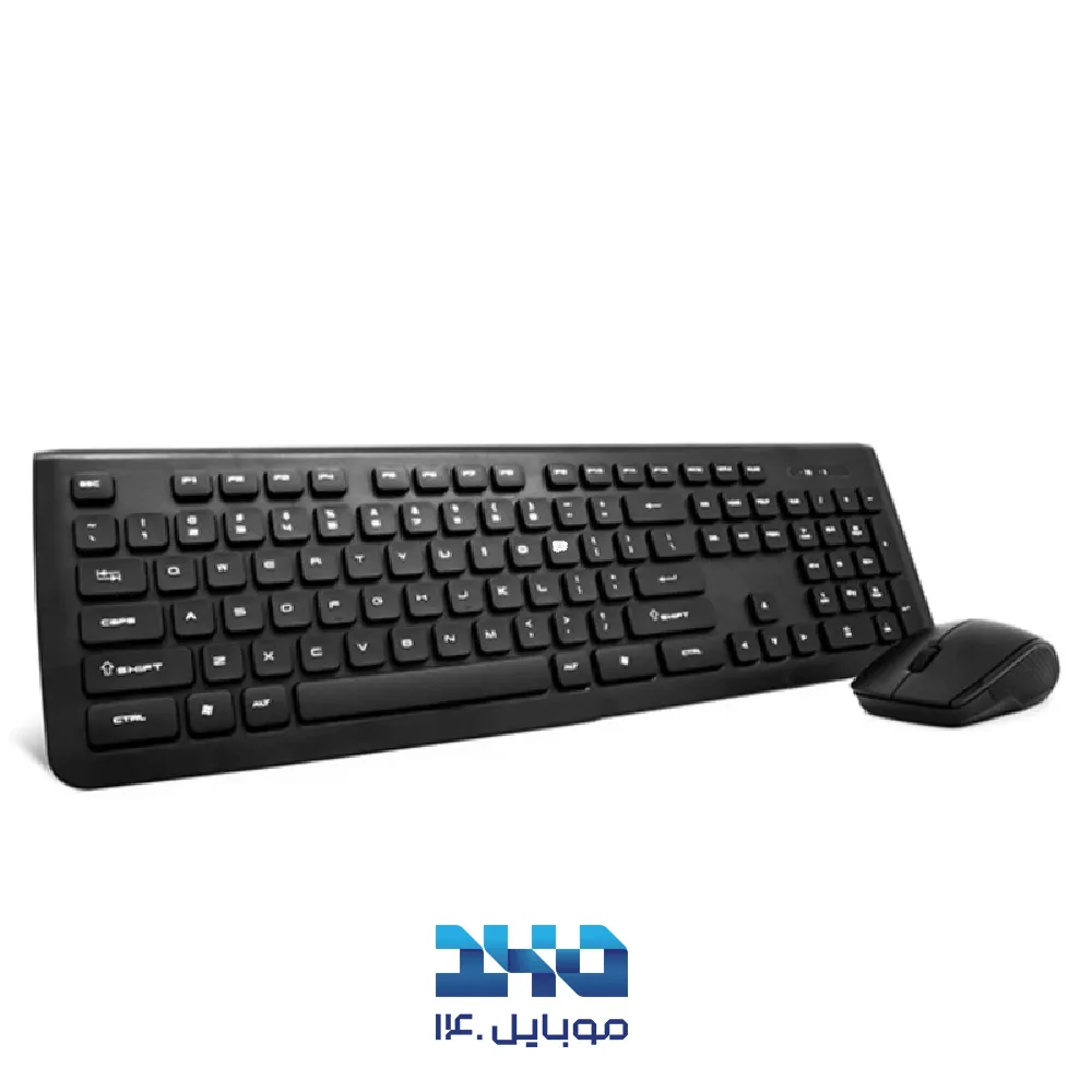 کیبورد و ماوس بی سیم تسکو مدل TKM 7018