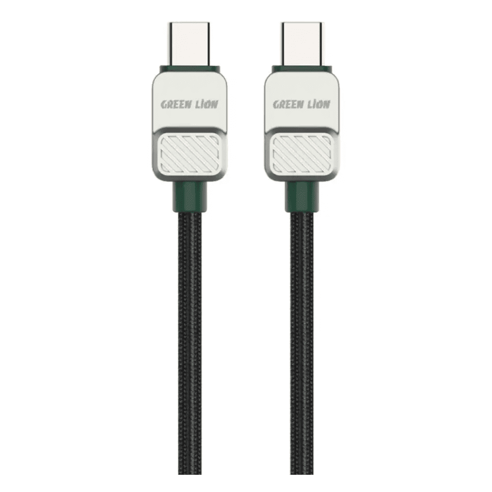 کابل دو سر تایپ سی گرین لاین مدل Electroplated Braided