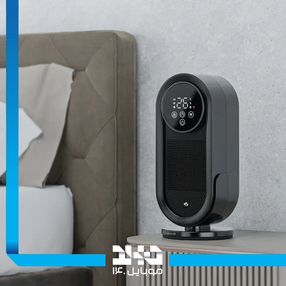 بخاری برقی فن دار گرین لاین مدل Heater Lite - به همراه ریموت کنترل