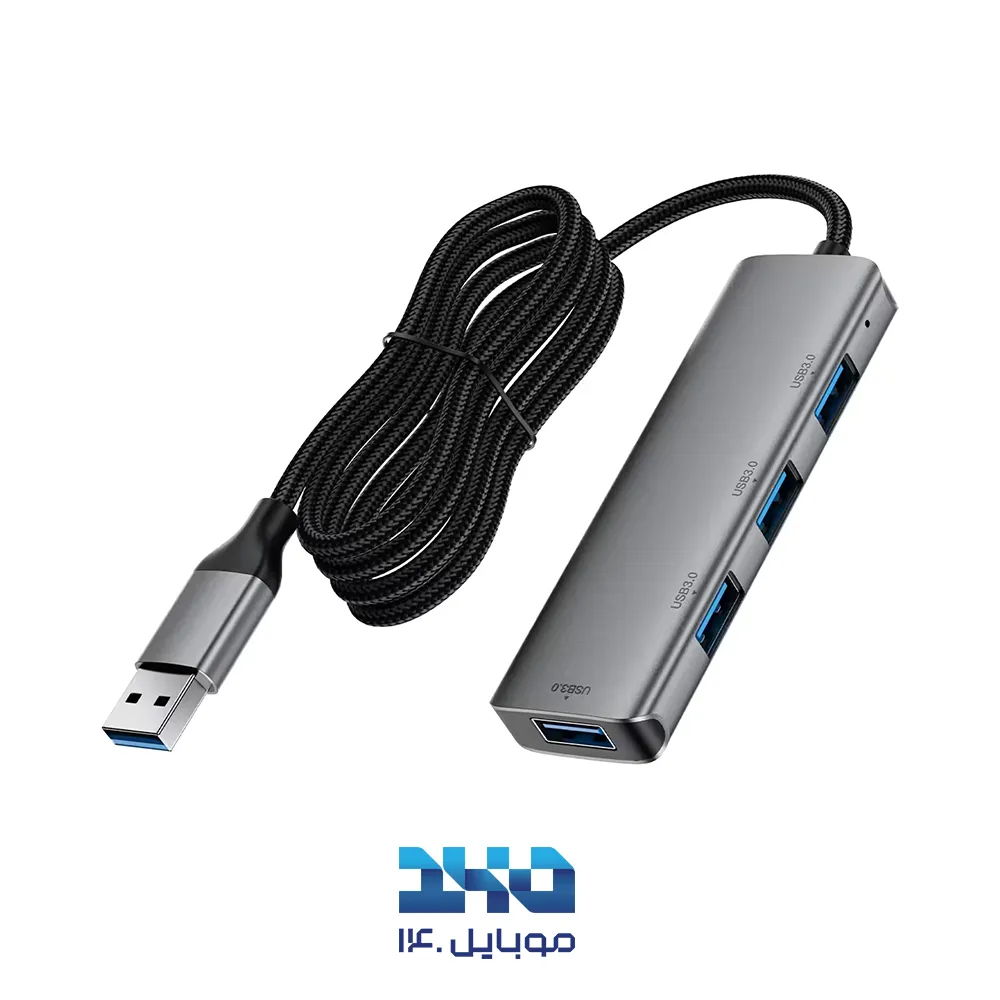 هاب 4 پورت USB-A ایس فست مدل J17