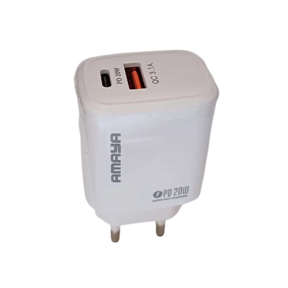 شارژر دیواری 20 وات آمایا مدل ACW-E43D