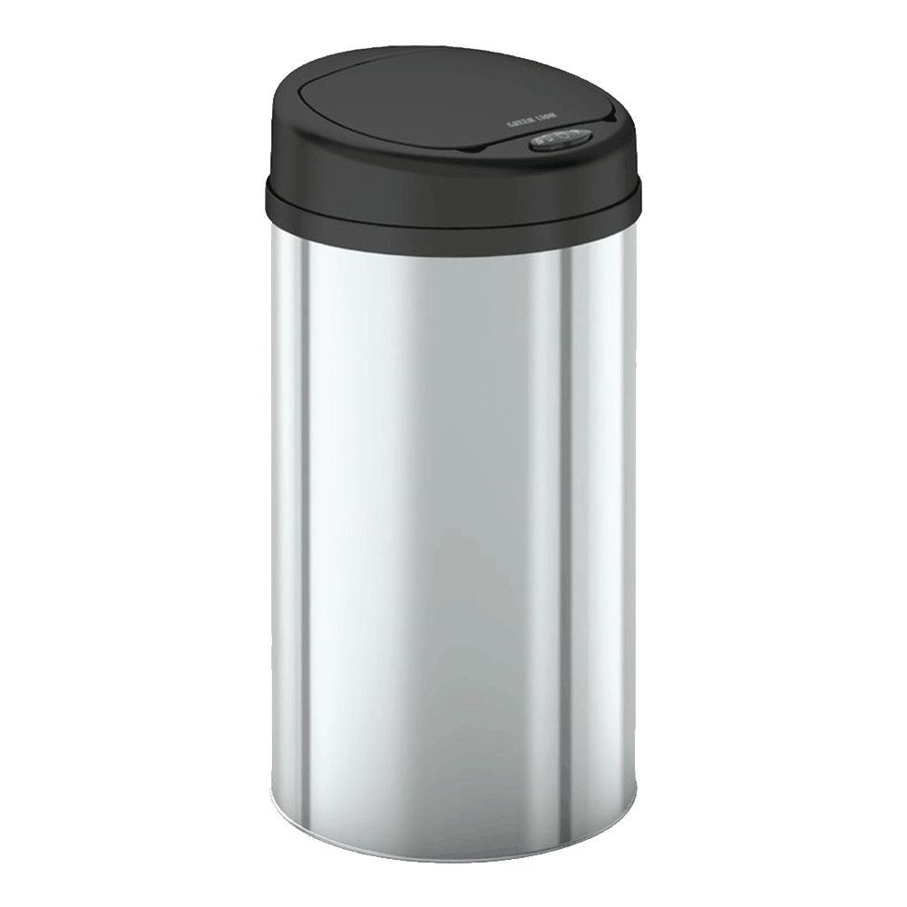 سطل زباله گرین لاین مدل Smart Trash Bin 15L Stainless Stee